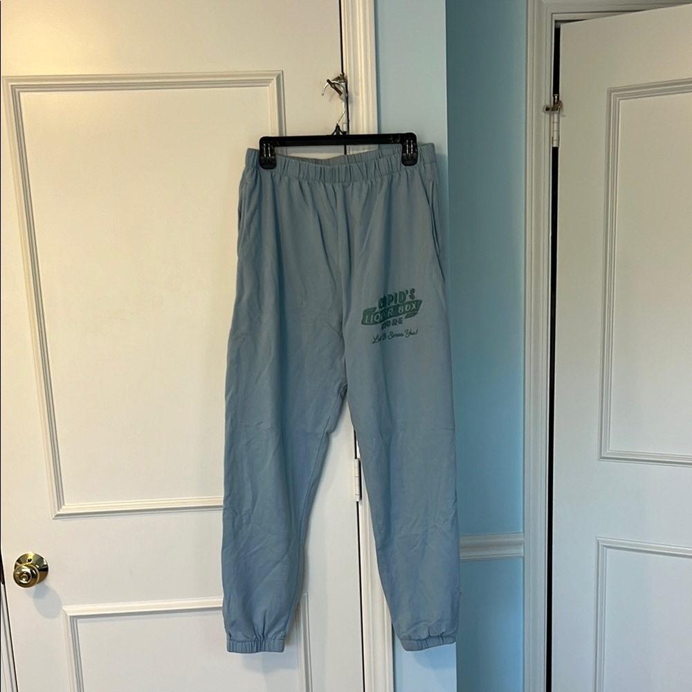 Boys lie Cupid liquor box store sweatpants